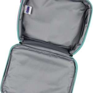 Peppa Pig Backpack Kids School Travel Backpack Set With Lunch Box, Drawstring Bag, Pencil Case, and Rubber Molded Keychain - 6