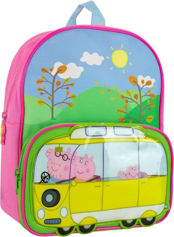 Peppa Pig Kids Backpack Multicolored - 1