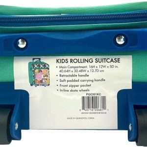 Fast Forward Kid's License 16 Soft Side Wheeled Pilot Case- Rolling Luggage (Peppa Pig) - 7