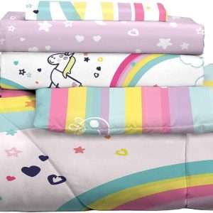 Franco Kids Bedding Super Soft Comforter and Sheet Set, 4 Piece Twin Size, Peppa Pig - 7