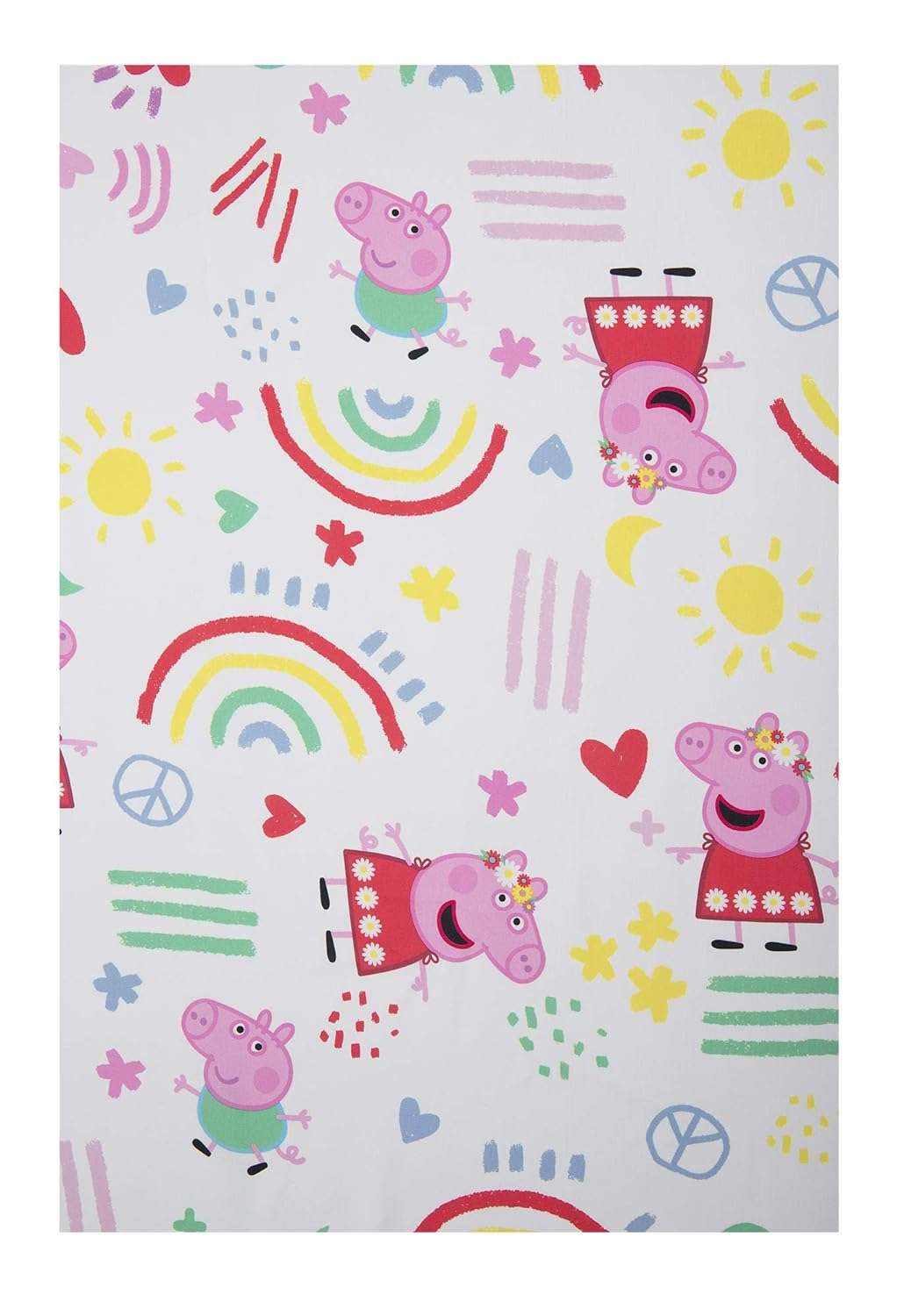 Peppa Pig - Be Nice & Kind 4 Pc Toddler Bed Set, Pink (Pack of 2) - 7