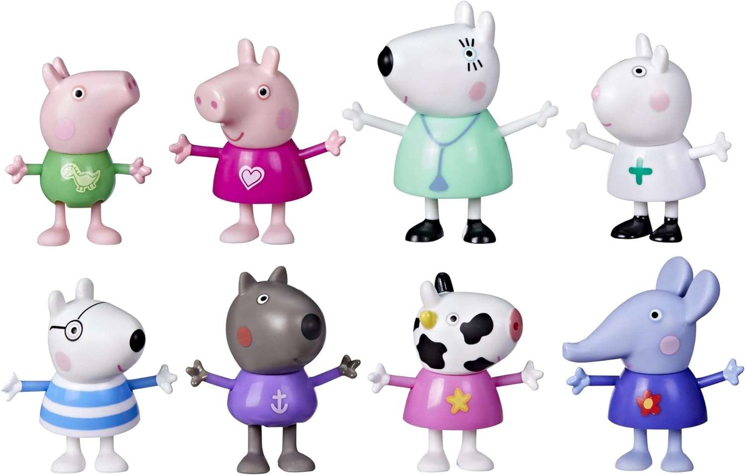 Peppa Pig Dr. Polar Bear Calls On Peppa and Friends Figure Pack, Includes 8 Figures, Preschool Toys, Ages 3 and Up (Amazon Exclusive) - 1