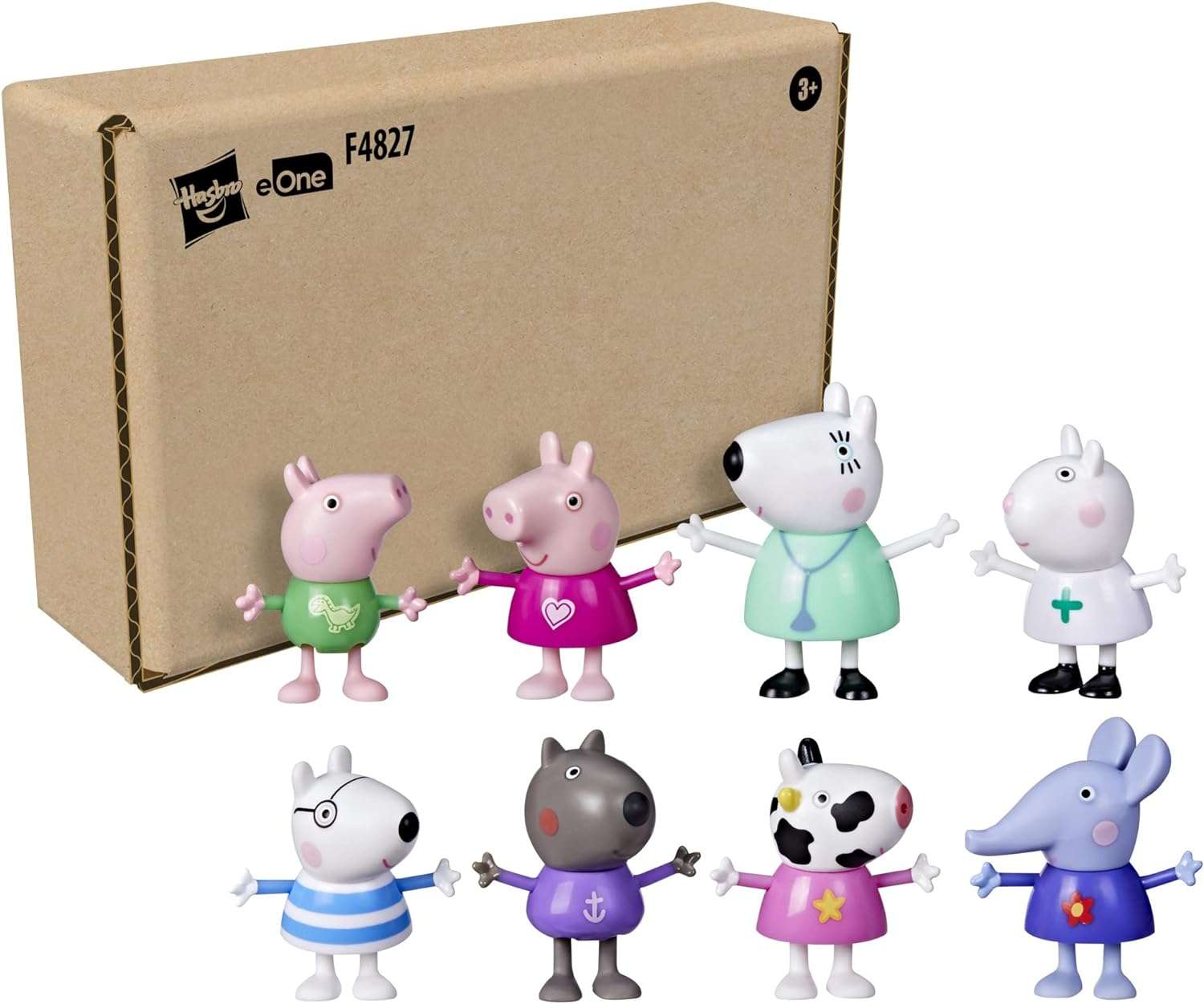 Peppa Pig Dr. Polar Bear Calls On Peppa and Friends Figure Pack, Includes 8 Figures, Preschool Toys, Ages 3 and Up (Amazon Exclusive) - 2