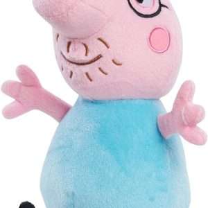 Peppa Pig Family Small Plush Stuffed Animal 4-piece Set, Mummy Pig, Daddy Pig, George, for Ages 2 Up, Amazon Exclusive by Just Play - 4
