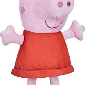 Peppa Pig Giggle 'n Snort Plush Doll, 7.5 Inch, Interactive Stuffed Animal with Sound Effects, Kids Easter Toys, Preschool Gifts, or Basket Stuffers - 1
