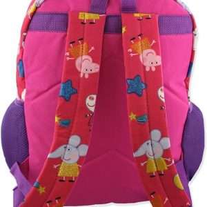Peppa Pig Girls 5 piece Backpack and Lunch Bag School Set (One Size, Pink-Purple) - 3