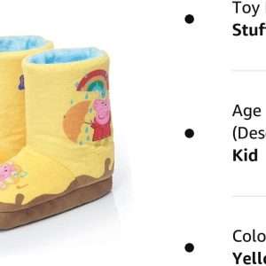 Peppa Pig Toys Muddy Puddle Boots with Sounds - Interactive Wearable Yellow Toy Wellies with Sound and Music activated as you Walk or Run - 7