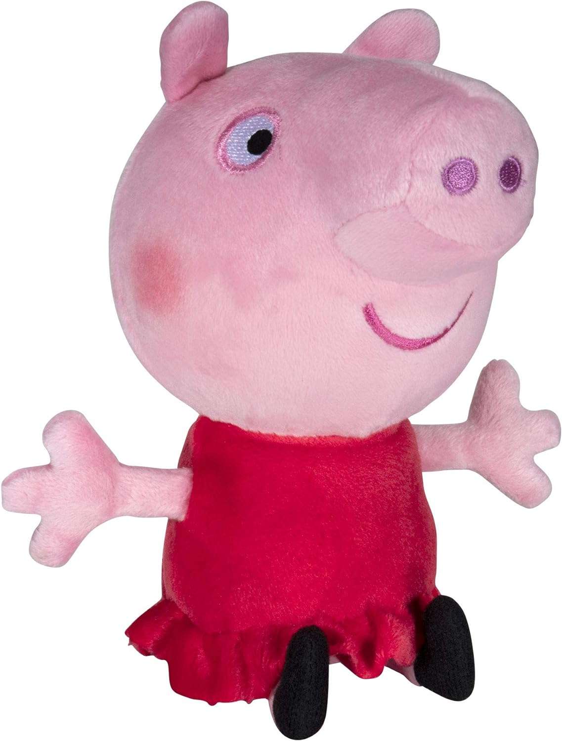 Peppa Pig and George Squeeze & Squish Plush Set, 6 – Soft & Cuddly Stuffed Animals - Toy Gift for Kids - 2