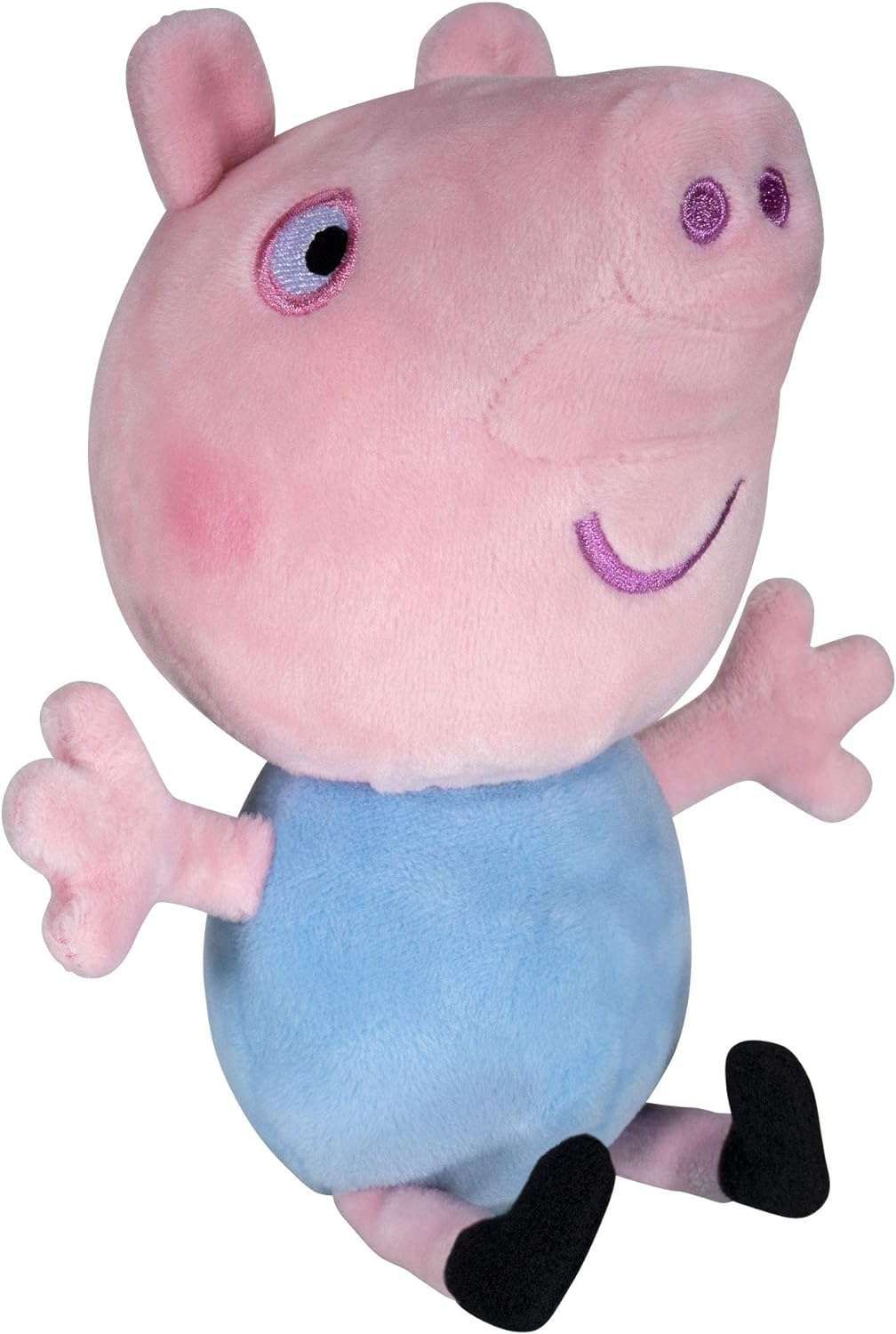 Peppa Pig and George Squeeze & Squish Plush Set, 6 – Soft & Cuddly Stuffed Animals - Toy Gift for Kids - 3