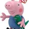 Ty Beanie Babies George - Pig reg - 1