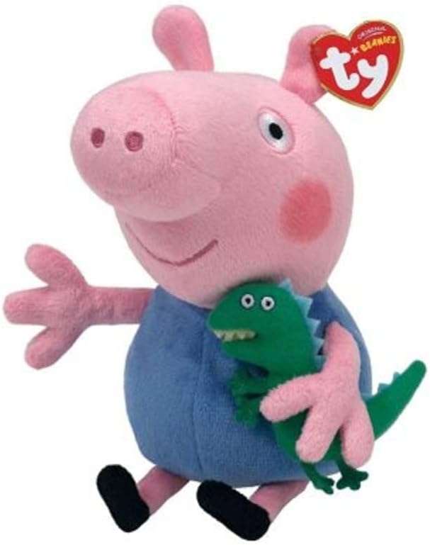 Ty Beanie Babies George - Pig reg - 1