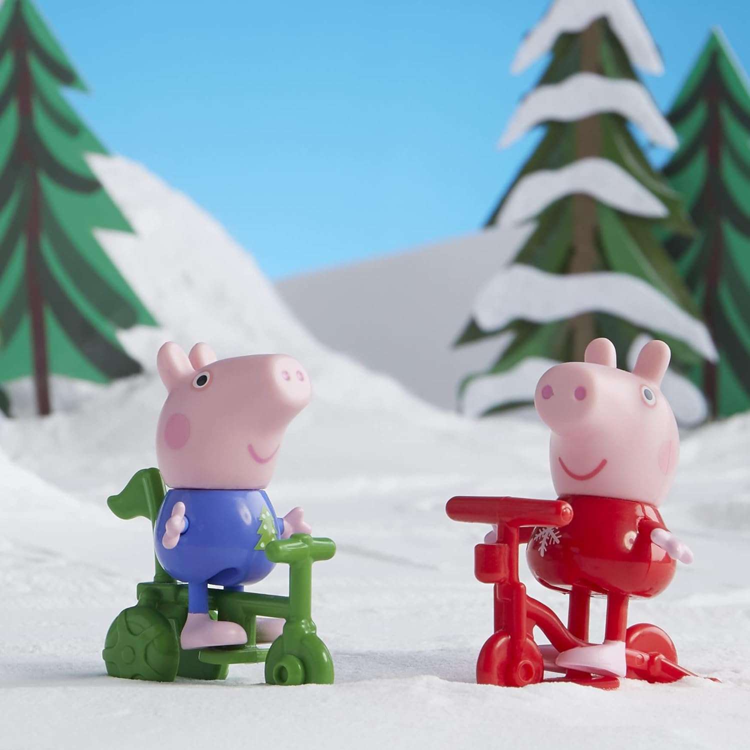 Peppa Pig Peppa’s Kids Advent Calendar, Contains 24 Surprise Toys, 4 Holiday Family Figures; Ages 3 and Up - 8