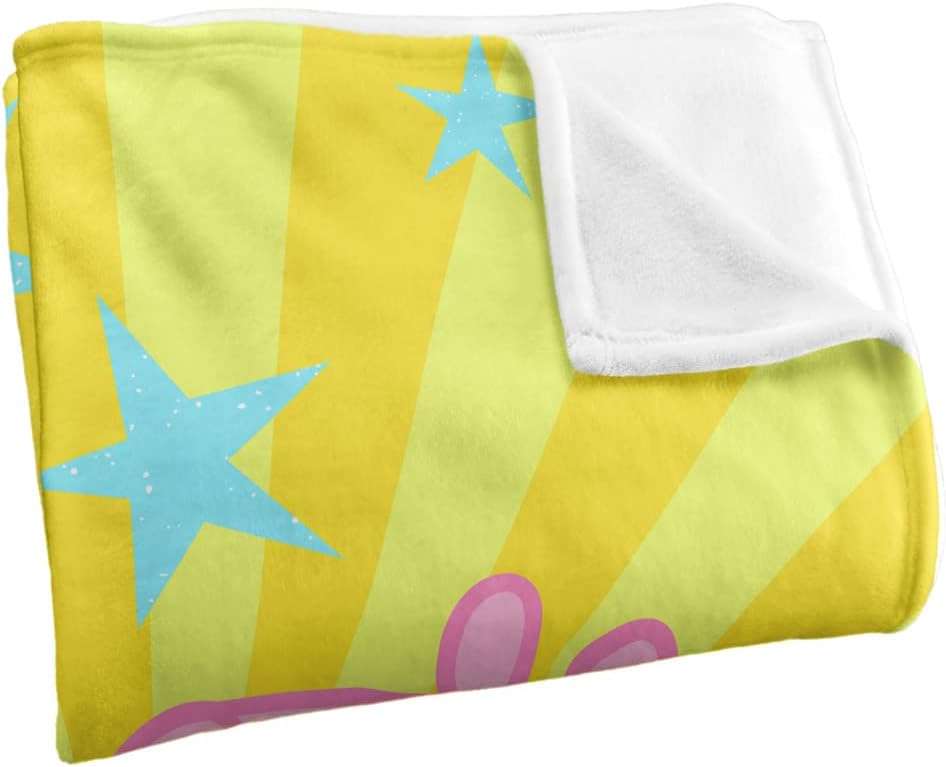 LOGOVISION Peppa Pig High Five Peppa and George Kids Silky Touch Blanket, 36 x 58 - 3