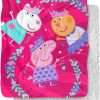 Peppa Pig Blanket, 50x60 Peppa Suzy Candy Friends Silky Touch Sherpa Back Super Soft Throw Blanket - 1
