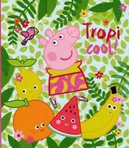 Peppa Pig Silky Soft Throw Blanket 40 x 50 - 1