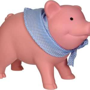 Schylling Rubber Piggy Bank Pink, 1 EA - 1