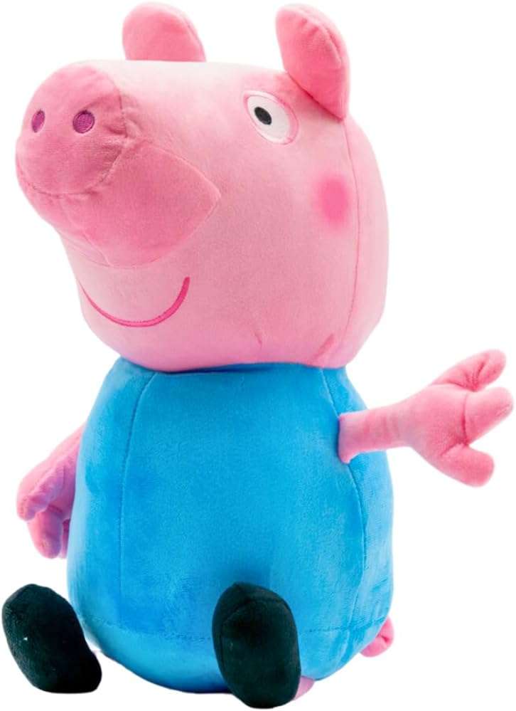 Franco Peppa Pig George Bedding Super Soft Plush Cuddle Pillow Buddy, (Officially Licensed Product) - 1