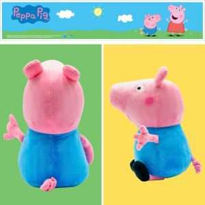 Franco Peppa Pig George Bedding Super Soft Plush Cuddle Pillow Buddy, (Officially Licensed Product) - 5