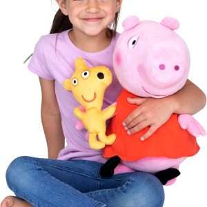 Peppa Pig Kids Bedding Super Soft Plush Cuddle Pillow Buddy, One Size, By Franco - 1