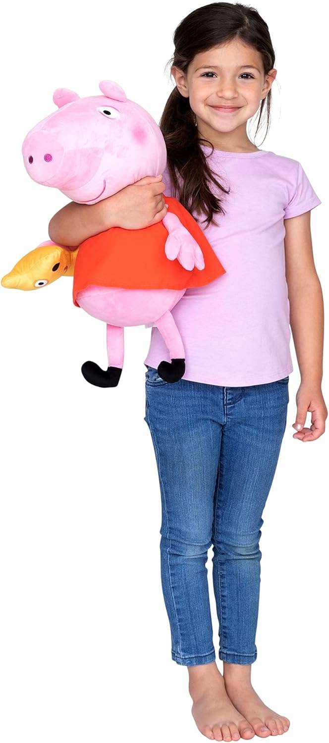Peppa Pig Kids Bedding Super Soft Plush Cuddle Pillow Buddy, One Size, By Franco - 2