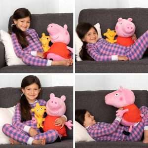 Peppa Pig Kids Bedding Super Soft Plush Cuddle Pillow Buddy, One Size, By Franco - 5