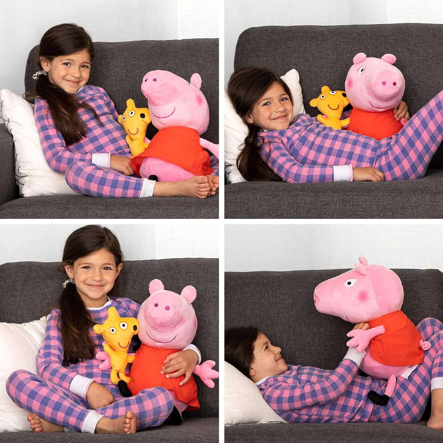 Peppa Pig Kids Bedding Super Soft Plush Cuddle Pillow Buddy, One Size, By Franco - 5