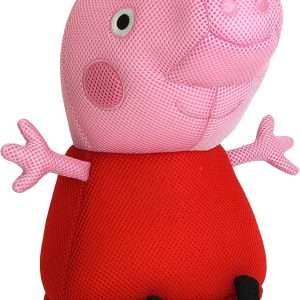 Wahu Aqua Pals Peppa Pig Plush Water Toy for Kids Ages 2+, Fast-Drying Waterproof Plush Doll Toy for Pool and Bathtub, Pink-Red, 16, Medium - 1