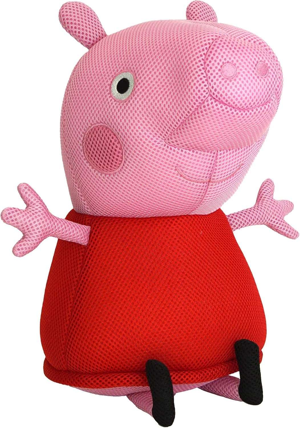 Wahu Aqua Pals Peppa Pig Plush Water Toy for Kids Ages 2+, Fast-Drying Waterproof Plush Doll Toy for Pool and Bathtub, Pink-Red, 16, Medium - 1