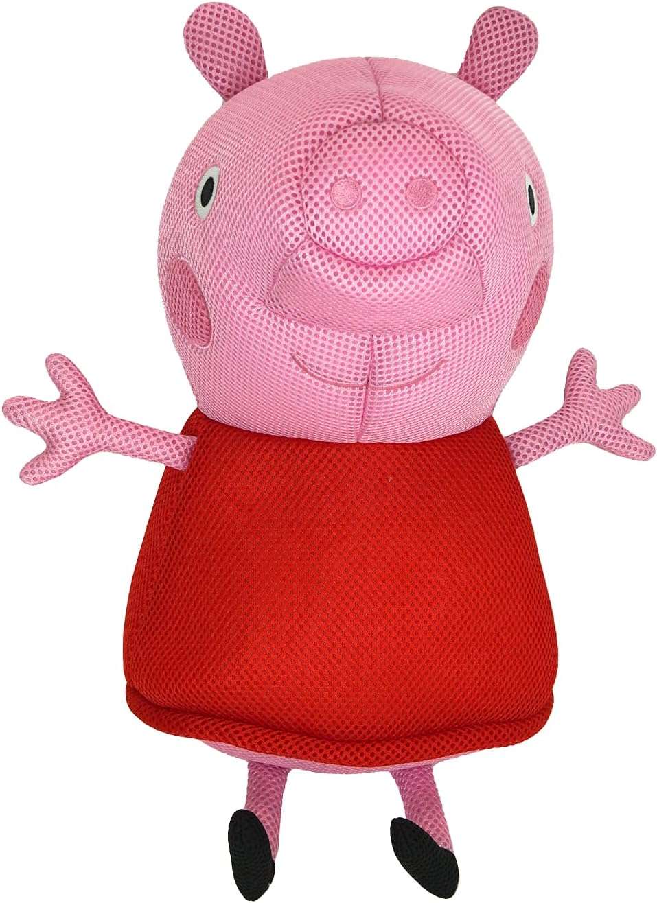 Wahu Aqua Pals Peppa Pig Plush Water Toy for Kids Ages 2+, Fast-Drying Waterproof Plush Doll Toy for Pool and Bathtub, Pink-Red, 16, Medium - 2