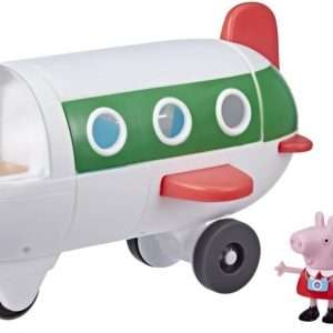 Peppa Pig Peppa’s Adventures Air Peppa Airplane Vehicle Preschool Toy with Rolling Wheels, 1 Figure, 1 Accessory; for Ages 3 and Up - 1