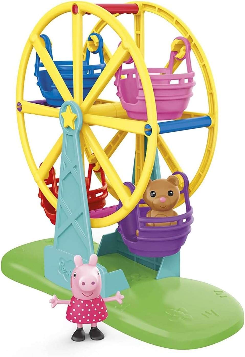 Peppa Pig Peppa’s Adventures Peppa’s Ferris Wheel Playset Preschool Toy Figure and Accessory for Kids Ages 3 and Up - 5