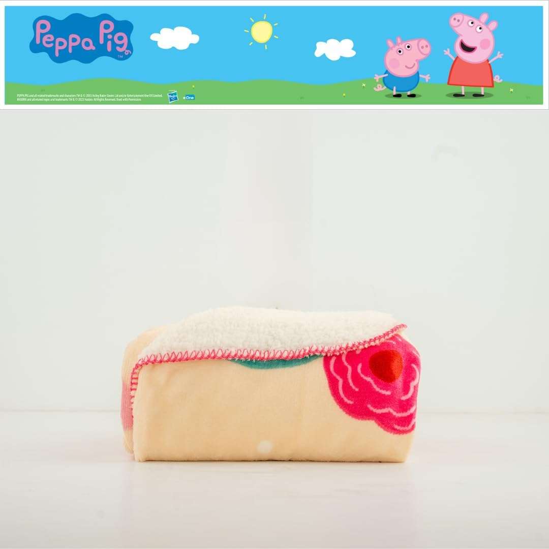 Franco Peppa Pig Kids Bedding Soft Plush Sherpa Blanket Throw, 46 in x 60 in, (Officially Licensed Product) - 6