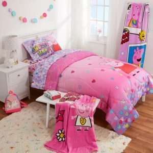 Franco Peppa Pig Kids Bedding Super Soft Microfiber Reversible Comforter, Twin, (Officially Licensed Product) - 6
