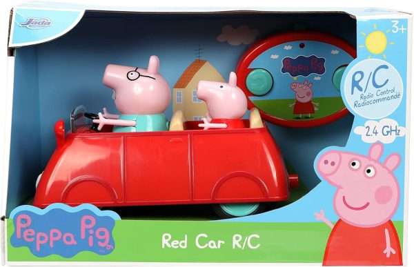 Jada Toys Peppa Pig RC Remote Control Car Red, Toys for Kids - 10