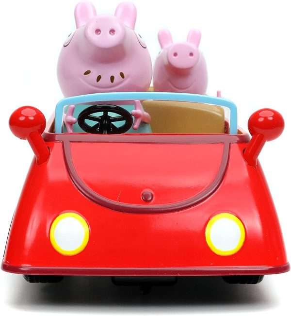 Jada Toys Peppa Pig RC Remote Control Car Red, Toys for Kids - 3