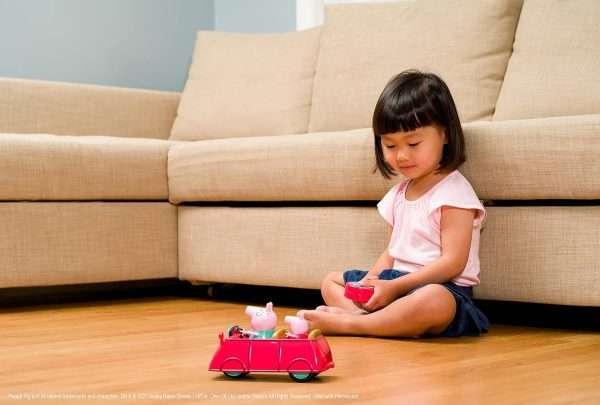 Jada Toys Peppa Pig RC Remote Control Car Red, Toys for Kids - 6