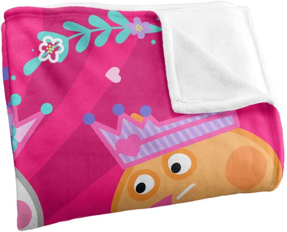 LOGOVISION Peppa Pig Peppa Suzy Candy Friends Kids Silky Touch Blanket, 36 x 58 - 3