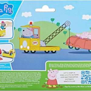 Peppa Pig Granddad Dog's Tow Truck Construction Vehicle and Figure Set, Preschool Toys for Boys and Girls 3 Years and Up - 10