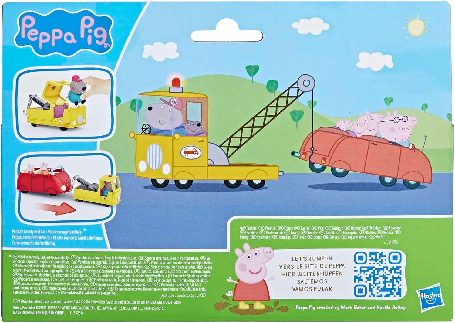 Peppa Pig Granddad Dog's Tow Truck Construction Vehicle and Figure Set, Preschool Toys for Boys and Girls 3 Years and Up - 10