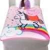 Peppa Pig Kids Bedding Super Soft Micro Raschel Throw, 46 in x 60 in, By Franco, Prints May Vary - 1