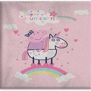 Peppa Pig Kids Fleece Blanket 100% Polyester