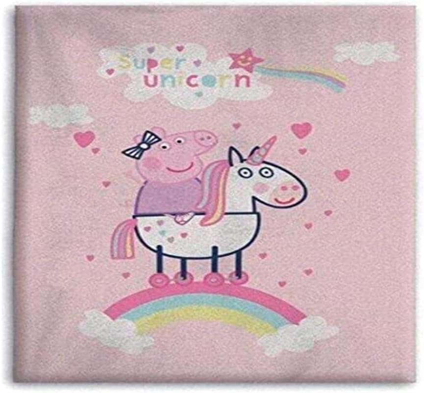 Peppa Pig Kids Fleece Blanket 100% Polyester