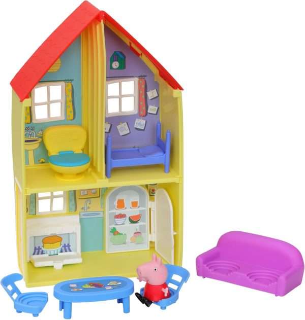 Peppa Pig Peppa’s Adventures Family House Playset, Includes Figure and 6 Fun Accessories, Preschool Toy for Ages 3 Up - 2
