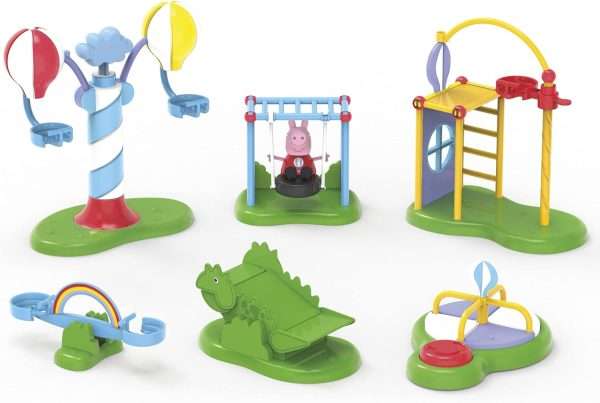 Peppa Pig Peppa’s Adventures Peppa’s Balloon Park Preschool Toy, Playset Perfect for Easter Basket Stuffers, Great Gifts Toys for Kids (Amazon Exclusive) - 10