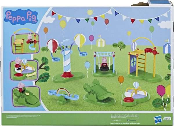 Peppa Pig Peppa’s Adventures Peppa’s Balloon Park Preschool Toy, Playset Perfect for Easter Basket Stuffers, Great Gifts Toys for Kids (Amazon Exclusive) - 4