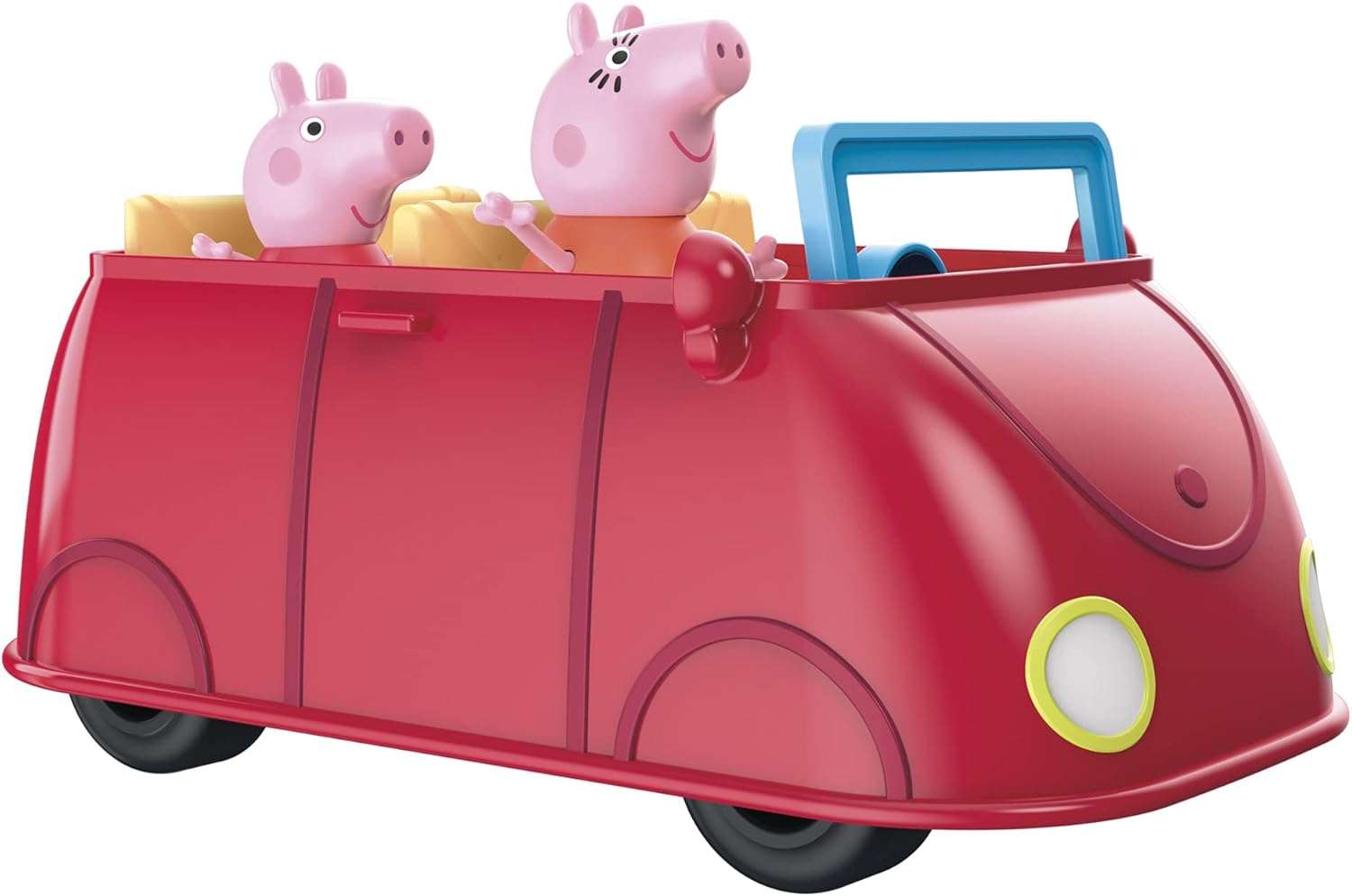 Peppa Pig Peppa’s Adventures Peppa’s Family Red Car Preschool Toy, Speech and Sound Effects, Includes 2 Figures, for Ages 3 and Up - 3