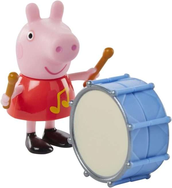 Peppa Pig Peppa's Adventures Peppa's Making Music Fun Preschool Toy, 2 Figures and 3 Accessories, Back to School Gifts for Kids, Ages 3+ - 5