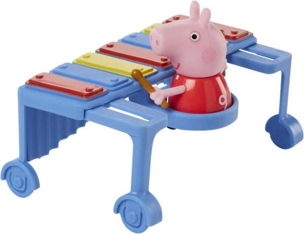 Peppa Pig Peppa's Adventures Peppa's Making Music Fun Preschool Toy, 2 Figures and 3 Accessories, Back to School Gifts for Kids, Ages 3+ - 8
