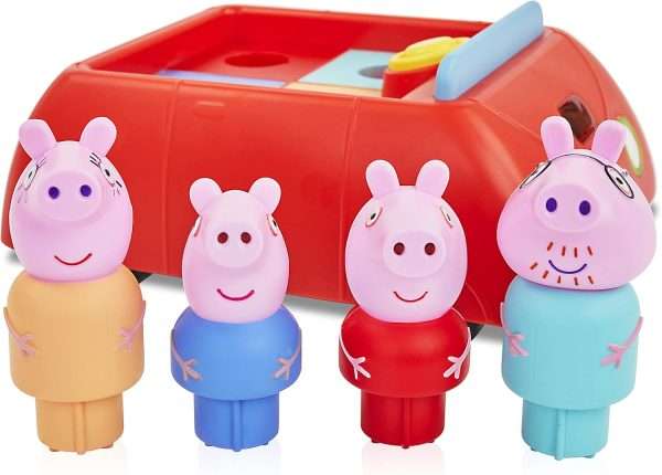 Peppa Pig's Clever Car Interactive Pre-School Toy With Lights And Sounds - Self Driving - Plays Peppa Music And Talks - Motorized Vehicle With Collision Avoidance Sensors– Red - 5