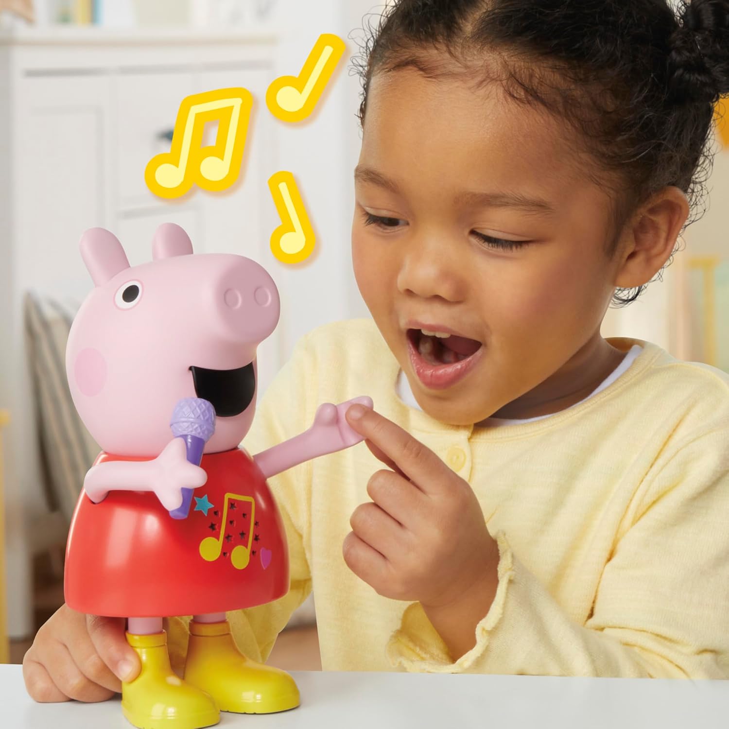 PEPPA PIG Talk & Sing Peppa Doll, Musical Toy with 50+ Sounds, Phrases, and Songs, Preschool Toys, Kids, Ages 3+ - 3